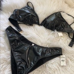 NWT EXPRESS. Faux leather 👙